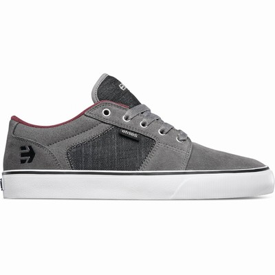 Tenis Etnies BARGE LS Negros/Grises Para Hombre MX670-DRK